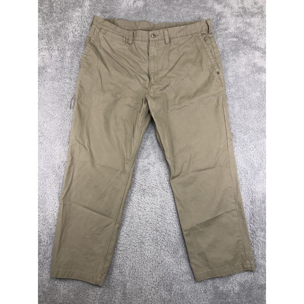 Duluth Pants Mens 42x30 Beige Chino *Flaw
